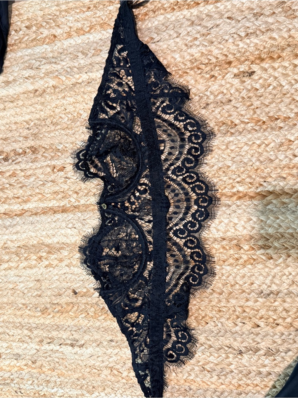 Gooseberry Intimates Strapless Black Lace Bralette - Women’s Intimates